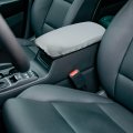 Uxcell 1 Set Car Armrest Box Cover Protector Neoprene Fabric For Lexus Rx350 2017-2021 Gray