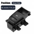 X Autohaux 35355-t7a-j01 Car Handbrake Button Parking Control Switch For Honda Hrv 2016-2021 Black