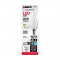 Satco S21301 4ca10 Led 930 Fr 120v E12-6 Pack