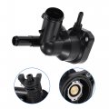 X Autohaux Car Engineoolant Thermostat Housing Assembly No 16031-21010 For Toyota Prius C Base 2013-2014 2017-2021 C Hatchback