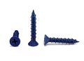 3 16 X 1 25 In Phillips Flat Head Concrete Screw Anchors 100 Pieces With 5 32 Drill Bit Miami Dade Compliant Blue Alloy Steel 