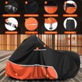 Waterproof Motorcycle Cover For Indian Scout Bobber And Chief 420d Oxford Cloth Heavy Duty All Weather Protection Orange Size