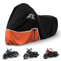 Waterproof Motorcycle Cover For Indian Scout Bobber And Chief 420d Oxford Cloth Heavy Duty All Weather Protection Orange Size 