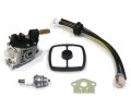 Service Kit For Ppt-230 Ppt-231 Carburetor Air Filter And Fuel With Spark Plug Intake Gasket Line
