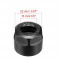 Uxcell Er16-a M19 Type Collet Clamping Hex Nuts For Cnc Milling Chuck Holder Lathe