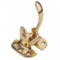 Cast Brass Offset Left Ice Box Door Lever Latch And Catch Table Antique Cabinet Vintage Kitchen Cupboard Reproduction Hardware