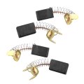 4 Pcs Electric Motor Carbon Brushes 12mm X 8mm 5mm 