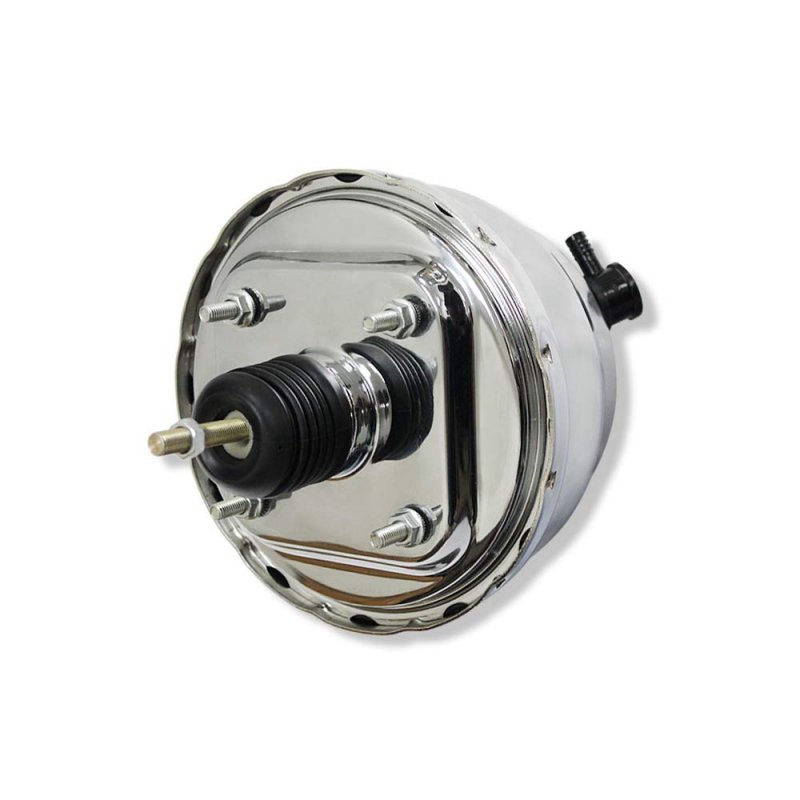 Demotor Performance 8 Dual Universal Chrome Brake Booster Muscle Car Hot Rod Rat For Chevy