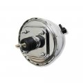Demotor Performance 8 Dual Universal Chrome Brake Booster Muscle Car Hot Rod Rat For Chevy