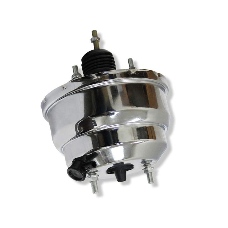 Demotor Performance 8 Dual Universal Chrome Brake Booster Muscle Car Hot Rod Rat For Chevy