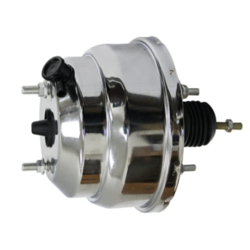 Demotor Performance 8 Dual Universal Chrome Brake Booster Muscle Car Hot Rod Rat For Chevy