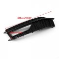 Topteng Fog Light Grill Cover Pair Lamp Grille 8k0807681l Grills Fits For Audi A4 S-line S4 2013 2014 2015