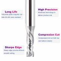 Spetool 2pcs Compression Spiral Router Bits 1 2 Shank With 3 8 Inch Cutting Diameter Carbide Wood Bit For Cnc Engrave Mortise