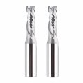 Spetool 2pcs Compression Spiral Router Bits 1 2 Shank With 3 8 Inch Cutting Diameter Carbide Wood Bit For Cnc Engrave Mortise 