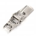 Uxcell Silver Tone Stainless Steel Ratchet Buckle For 25mm Width Tie Down Strap