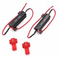 Motorcycle 2x Load Resistor Resistance Led Indicator Drl Turn Signal 50watt 10 Ohm P N Gzsp-sp-027-res-bk 