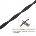 Uxcell Silicone Foam Seal Strip 4 5mm 0 18 Dia 6 Meters 19 69 Ft Long Sponge Rubber Weather Round Cord Solid For Machinery And
