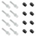 Caltric Front And Rear Wheel Nut Bolts Compatible With Can-am Renegade 570 Efi 2018 Qty 8
