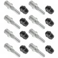Caltric Front And Rear Wheel Nut Bolts Compatible With Can-am Renegade 570 Efi 2018 Qty 8
