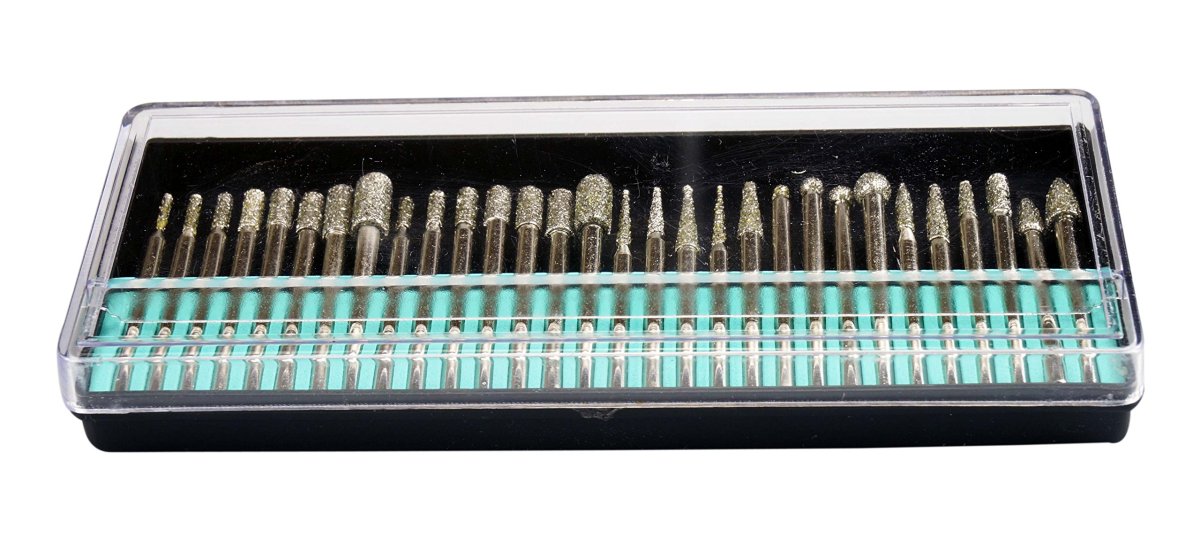 Se 30-piece Set Of Assorted Diamond Burrs 40 Grit 8230dd4