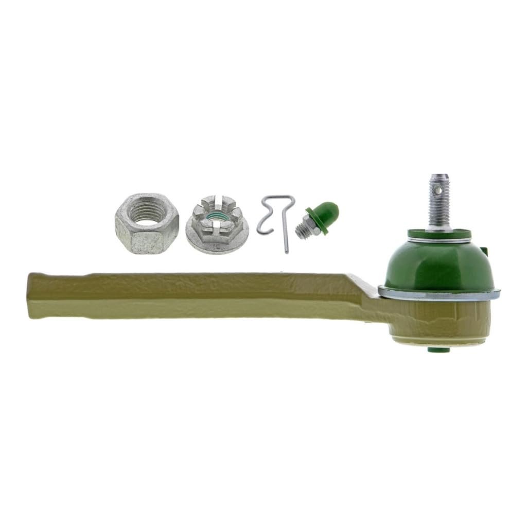 Tie Rod End For 2014 2015 Nissan Rogue Select Sintered Metal With Green Neoprene Dust Boot Threaded Stud Male