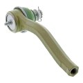 Tie Rod End For 2014 2015 Nissan Rogue Select Sintered Metal With Green Neoprene Dust Boot Threaded Stud Male