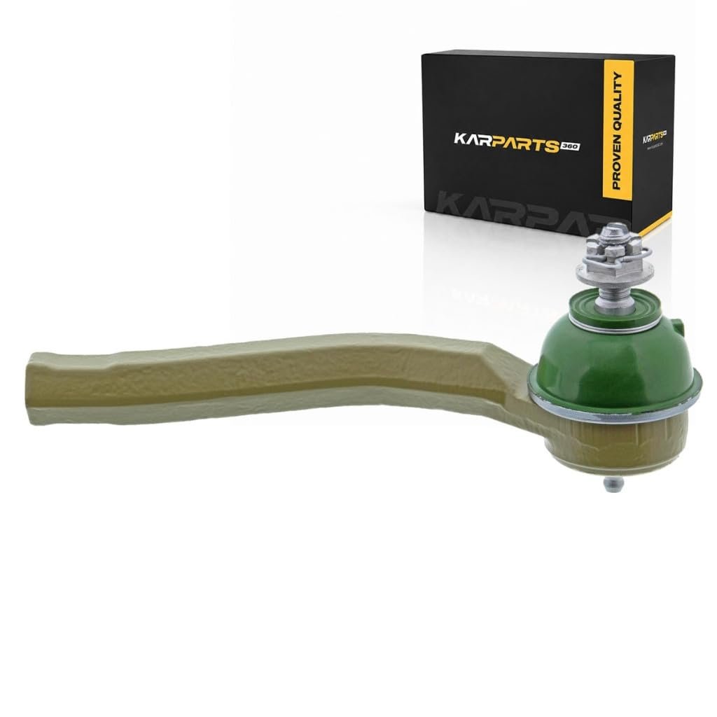 Tie Rod End For 2014 2015 Nissan Rogue Select Sintered Metal With Green Neoprene Dust Boot Threaded Stud Male