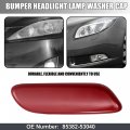 X Autohaux Right Front Bumper Headlight Washer Nozzle Cover Cap Trim Primered For Lexus Is250 Is300 Is350 2006-2008 85381-53080