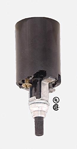 Bp Lamp Bakelite Socket Fixture W Bottom Turn Knob