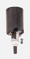 Bp Lamp Bakelite Socket Fixture W Bottom Turn Knob 