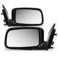Auto Dynasty Mi1320124 Mi1321124 Pair Oe Style Manual Side View Door Mirror For Mitsubishi Lancer 02-07 
