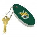 Graphics More Northern Michigan Primary Logo Floating Keychain Oval Foam Fishing Boat Buoy Key Float