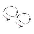 Abs Speed Sensor Pair For Cadillac Ats 2013 2019 Rear Driver And Passenger Side With Collision Mitigation Braking System 