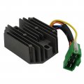 Fridayparts 12v 280w Regulator Rectifier Ym119640-77710 Ym119653-77710 Compatible For Komatsu Yanmar Engine 3tne74 3d74e 3d68e