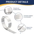 Aluminum Flashing Roll 0 8 X 3 28ft Roof Metal Strip Sheet 4mm Thick With Gloves For House Repair Sealing Window Door
