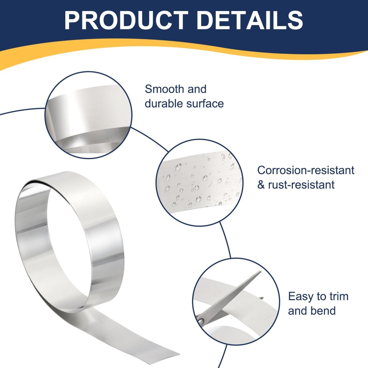 Aluminum Flashing Roll 0 8 X 3 28ft Roof Metal Strip Sheet 4mm Thick With Gloves For House Repair Sealing Window Door