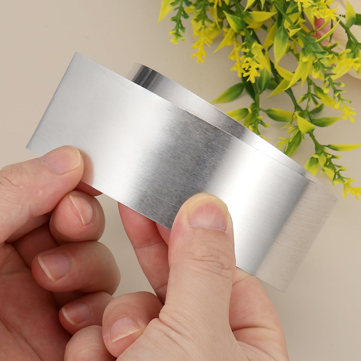 Aluminum Flashing Roll 0 8 X 3 28ft Roof Metal Strip Sheet 4mm Thick With Gloves For House Repair Sealing Window Door