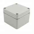 Uxcell Dustproof Ip65 Junction Box Diy Case Enclosure Gray 100mm X 75mm