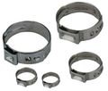 50 Pc Bag Stainless Steel Single Ear Hose Clamps Size 13 32 Or 10 5mm 