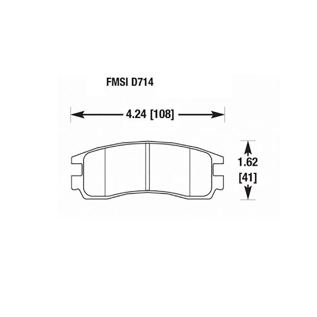 A-pads Rear Premium Ceramic Brake Pads Complete Set 4 Pieces A7387d714