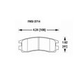 A-pads Rear Premium Ceramic Brake Pads Complete Set 4 Pieces A7387d714