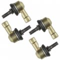 Caltric Two Sets Of Tie Rod End Kit Compatible With Polaris Sportsman 90 2001 2002 2003 2004 2005 2006