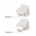 Uxcell Touch Magnetic Latches Press Catch Latch For Cabinet Door Cupboard 4pcs