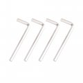 X Autohaux 4 Set 8mm Car Engine Spark Plug Wire Separator Looms Divider Organizer Clamp Aluminum Alloy Green