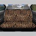 Forchrinse Leopard Print Car Seat Cover For Bench Fashion Back Rear Protector Universal Fit Cars Trucks Suv Sedan 2pcs