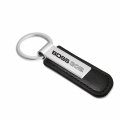 Ipick Image For Ford Mustang Boss 302 Silver Metal Plate Black Pu Leather Strap Key Chain Keychain Official Licensed