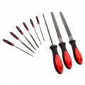Abn Small Metal File Set For Working 9 Piece Hand Deburring Kit Gunsmithing Automotive Woodworking Precision Sets Wood And 