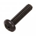 Megatronix Pa612 Phillips Pan Head Steel Thread Rolling Screws Black Oxide 6 X 1 2 Inch 100 Pieces 