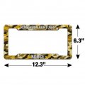 Northern Kentucky Norse Camo License Plate Tag Frame