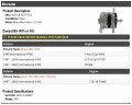 Alternator 145 Amps Compatible With 1997-2003 International 4700